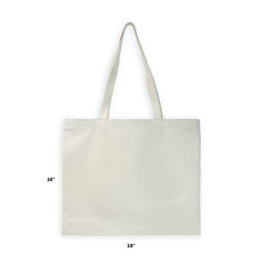 12 oz Canvas Standard Tote (25 Pack)