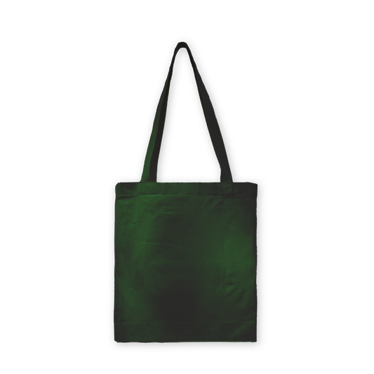 Green Twill - Magazine Tote - Single Sided Screenprint