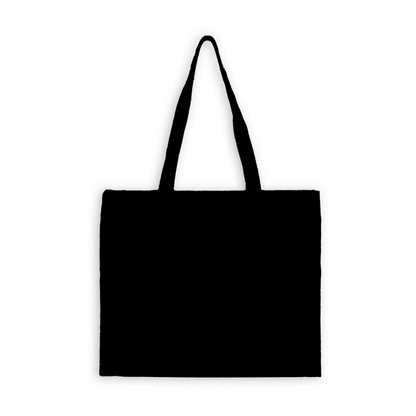 Black 12oz Canvas - Standard Tote - Blank