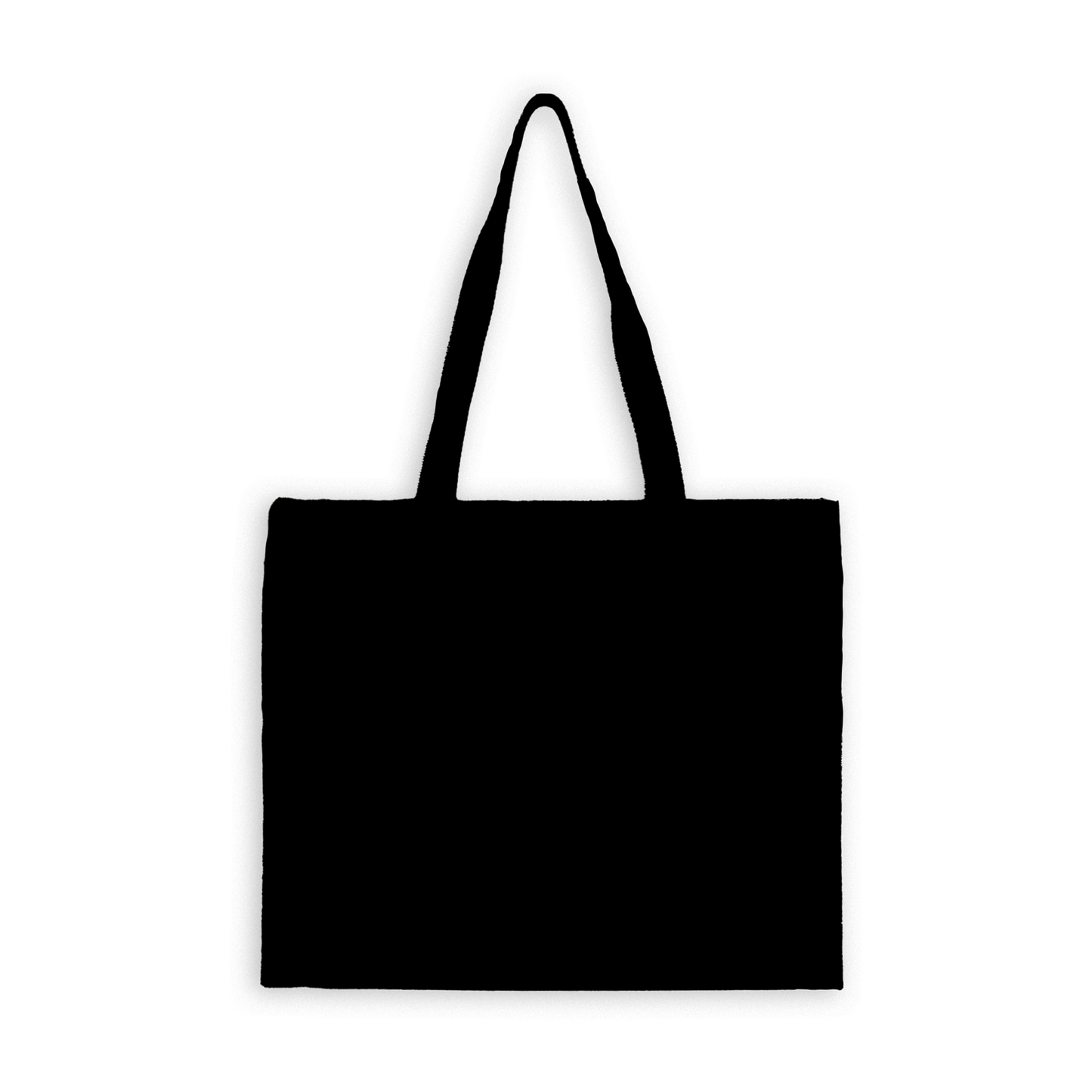 Black 12oz Canvas - Standard Tote - Single Sided Screenprint -