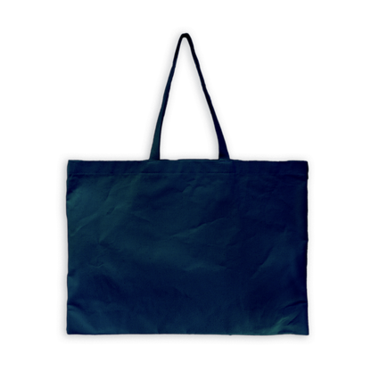 Navy 12oz Canvas - XL Tote - Single Sided Screenprint